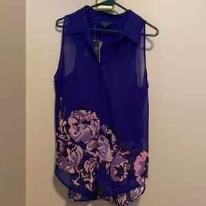 GUESS NWT Sleeveless Sheer Too